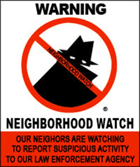 Neighborhood Watch poster